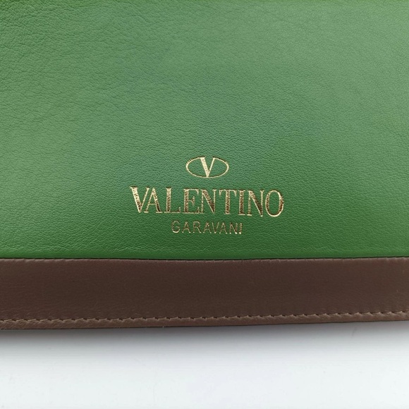 Valentino Rivet colorblock Leather shoulder bag - Picture 4 of 6